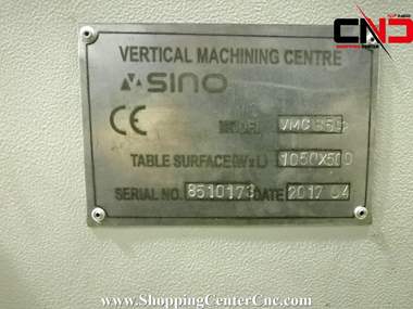 فرز سی ان سی سه محور SINO VMC 850 ساخت چین
